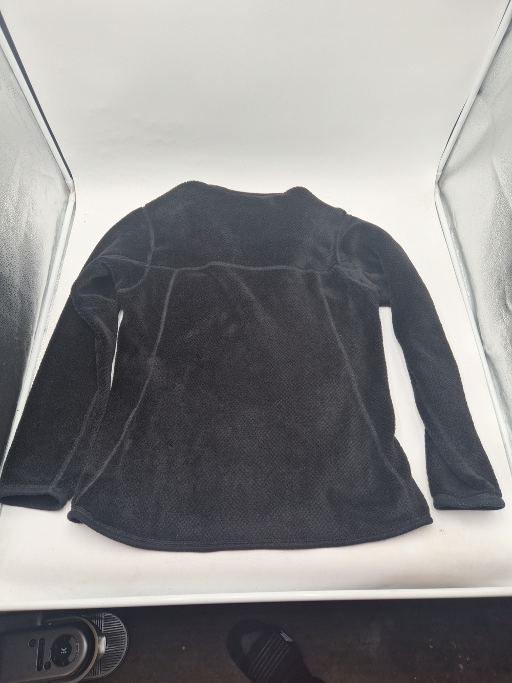 Patagonia Black Quarter-Zip Fleece Pullover - Picture 8 of 8
